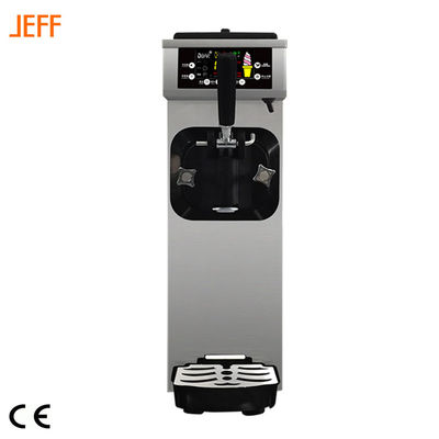 calidad Commercial JEFF BQL169 Brave Man Snack Factory Soft Serve Ice Cream Frozen Yogurt Making Soft Ice Cream Machine Price Ice Cream Machine fábrica